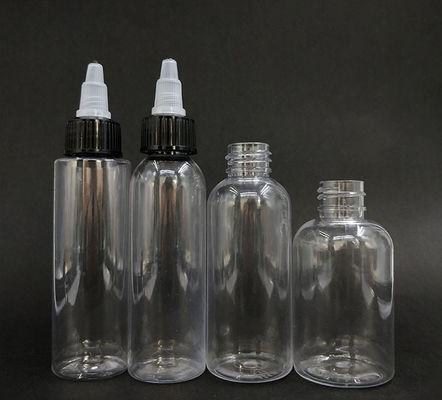 زجاجات بغطاء لولبي بلاستيكية خالية من مادة BPA سعة 150 مل مع مانع للتسرب