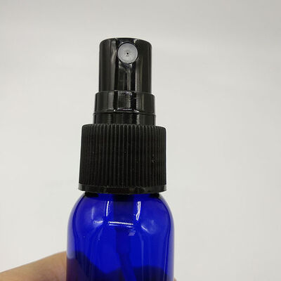 الزجاجة البلاستيكية السوداء الكلاسيكية الزجاجة البلاستيكية السطح اللطيف الشفاف الألوان الخضراء النحاسية مصممة لحلول توزيع السوائل