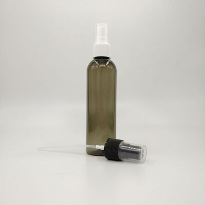 زجاجة رذاذ شفافة من البلاستيك PET قابلة لإعادة الملء مانعة للتسرب مصممة لمستحضرات التجميل والتنظيف وسوائل العطور