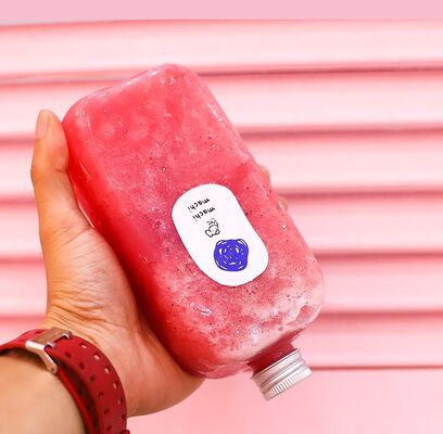 0زجاجات الشاي الحليب 5 كيلوغرام سعة متوسطة مع غطاء مسدس مثالية لتطبيقات تعبئة المشروبات