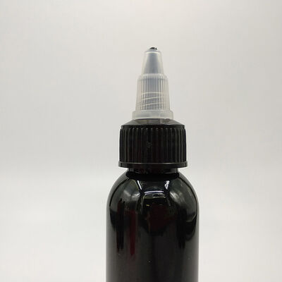 زجاجات قطارة بلاستيكية مصممة بسطح أملس ونوع إغلاق بغطاء لولبي يوفر احتواءً للسائل مانعًا للتسرب