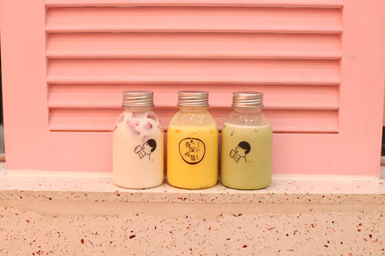 أوعية شاي مربعة مستديرة ذات فقاعة ذات تصميم جمالي ووظيفي حديث مثالي لإعداد المشروبات المهنية