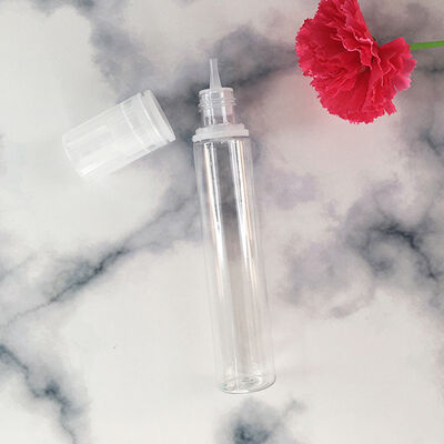 تخصيص الطباعة اللون E الزجاجة السائلة مع غطاء المسمار نوع الختم والشاشة الطباعة سطح التعامل مع عرض E العصير التعبئة