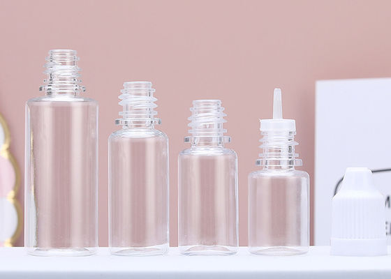 زجاجات قطارة حيوانات أليفة للشحن السريع للزيت، زجاجات قطارة بلاستيكية للسوائل، زجاجات قطارة فريدة متوفرة في المخزون