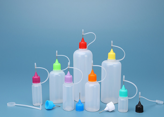 100٪ HDPE السجائر الإلكترونية النفط غطاء إبرة زجاجة 3 مل 5 مل 10 مل