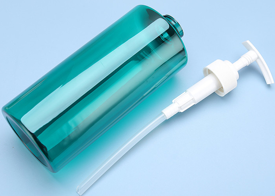 زجاجات غسول PET خالية من اللاتكس من Blue BPA مع مضخة 81 * 185 مم