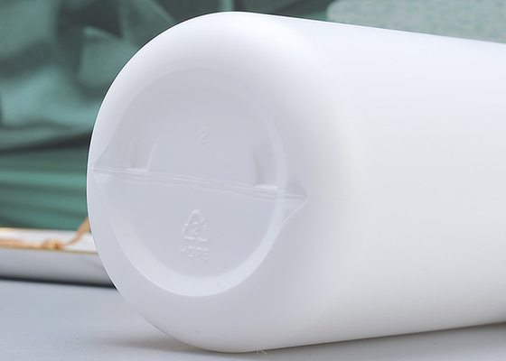 100٪ مادة نقية HDPE الأبيض غسول مضخة زجاجة الغذاء الصف