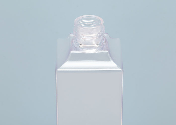 زجاجات بلاستيكية شفافة خالية من مادة BPA قابلة للعصر مع غطاء قرصي