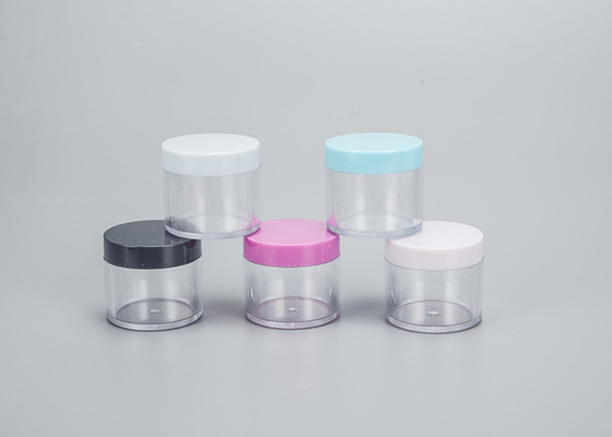 البضائع بالجملة التجميل الغذائية التعبئة والتغليف 100ml 150ml 200ml 250ml 300ml أمبر الأسود الحيوانات الأليفة البلاستيكية كريم التجميل جرة
