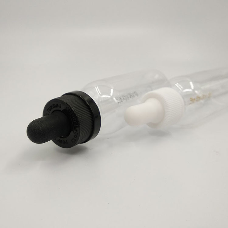زجاجية بلاستيكية زجاجات قطرات سعة 10ml 15ml 20ml 30ml 40ml 50ml 60ml 70ml 100ml 120ml الطباعة 5000pcs