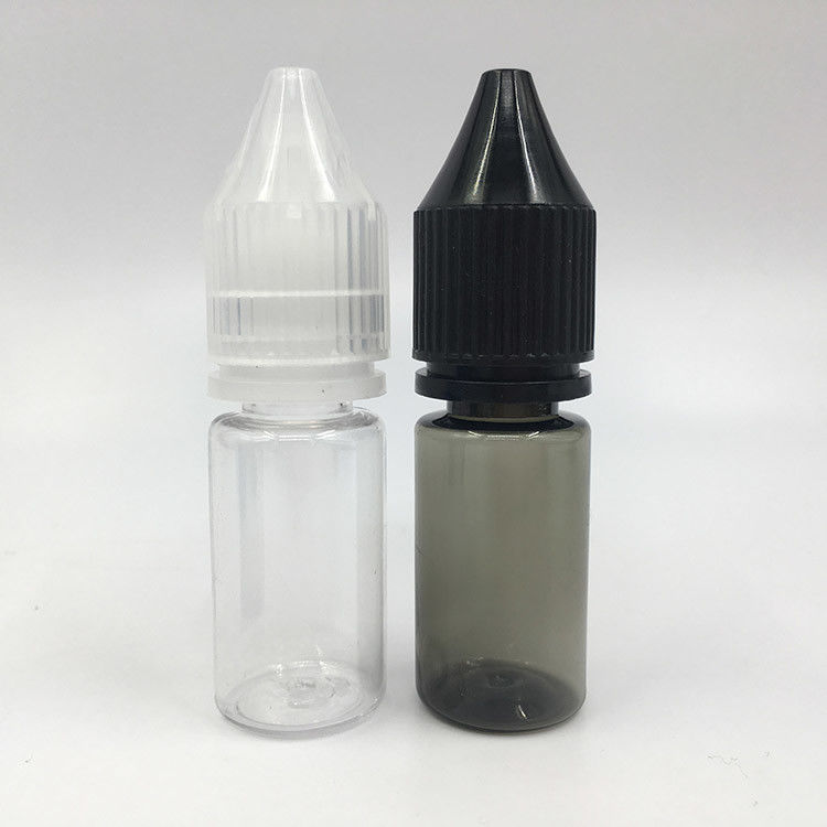 زجاجة مائية ضد الأطفال 18 ملم حجم الرقبة E للطباعة المخصصة للاستيراد E-Liquid