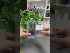 زجاجات عصير بلاستيكية قابلة للإستخدام مرة واحدة لإنتاج عصير مع عصير حليب مع غطاء