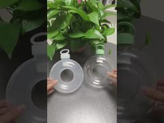 زجاجات عصير الشاي الحليب البلاستيكية على شكل الكعك كأس حاوية الشرب