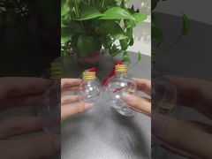 عيد الميلاد الديكور الكرة العصير الكروي البيرة فقاعة كرة شكل الشاي مشروب الزجاجة