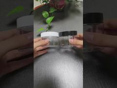 مرطبانات كريم مستحضرات التجميل عبوات كريم العناية بالبشرة فارغة برطمان مستحضرات تجميل بأغطية بيضاء