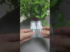 زجاجة لوشن منظف الوجه وكريم الوجه وسيروم العناية بالبشرة بالهواء للحيوانات الأليفة البلاستيكية