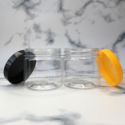 Stock Available Wide Mouth Plastic Jars Plastic Honey Jar Plastic Jars for Food Packaging with Fast Delivery