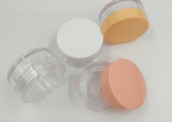 وعاء التجميل البلاستيكي الدائم في أحجام مختلفة 10ml 15ml 30ml 60ml 80ml 100ml 120ml 150ml